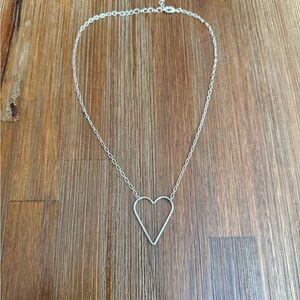 Park Lane Silver Heart Necklace